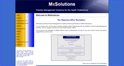 Desktop Screenshot of mxsolutions.com.au